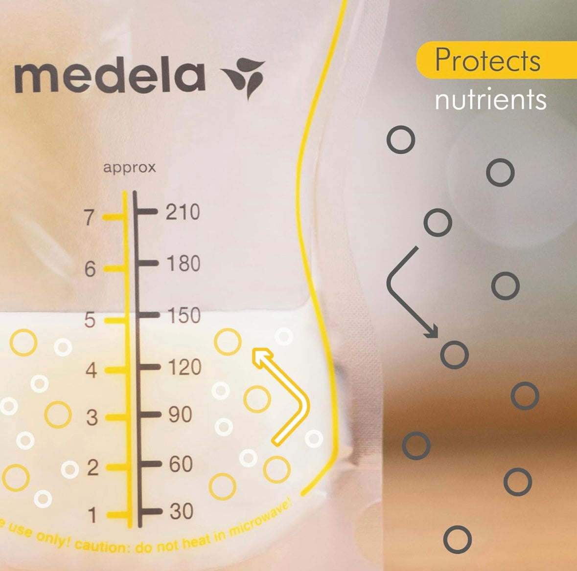 Medela Bolsas para Almacenar Leche Materna 200 Unidades