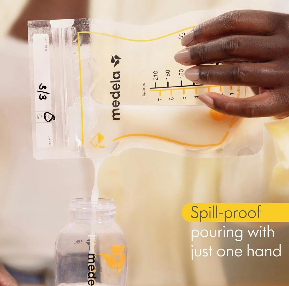 Medela Bolsas para Almacenar Leche Materna 200 Unidades