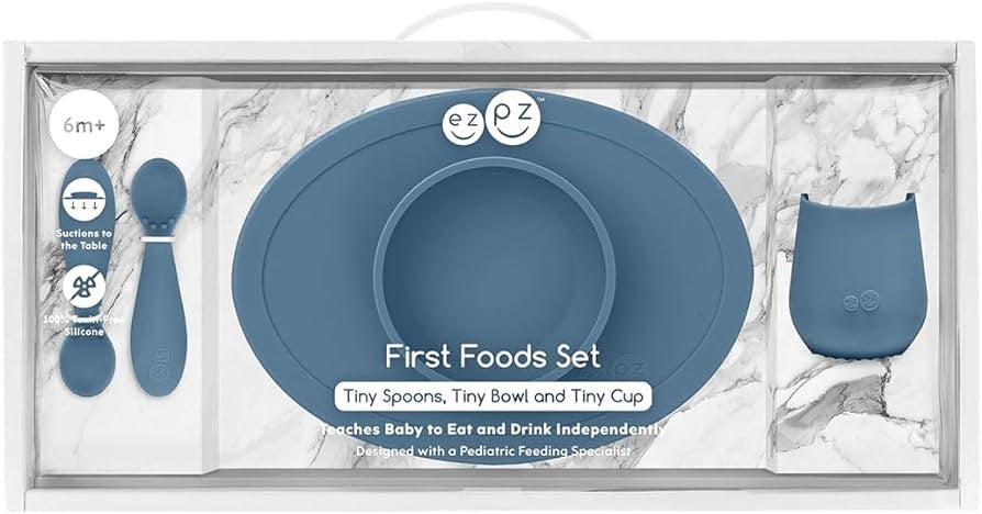 EZPZ First Foods Set - FDA Grade Silicone