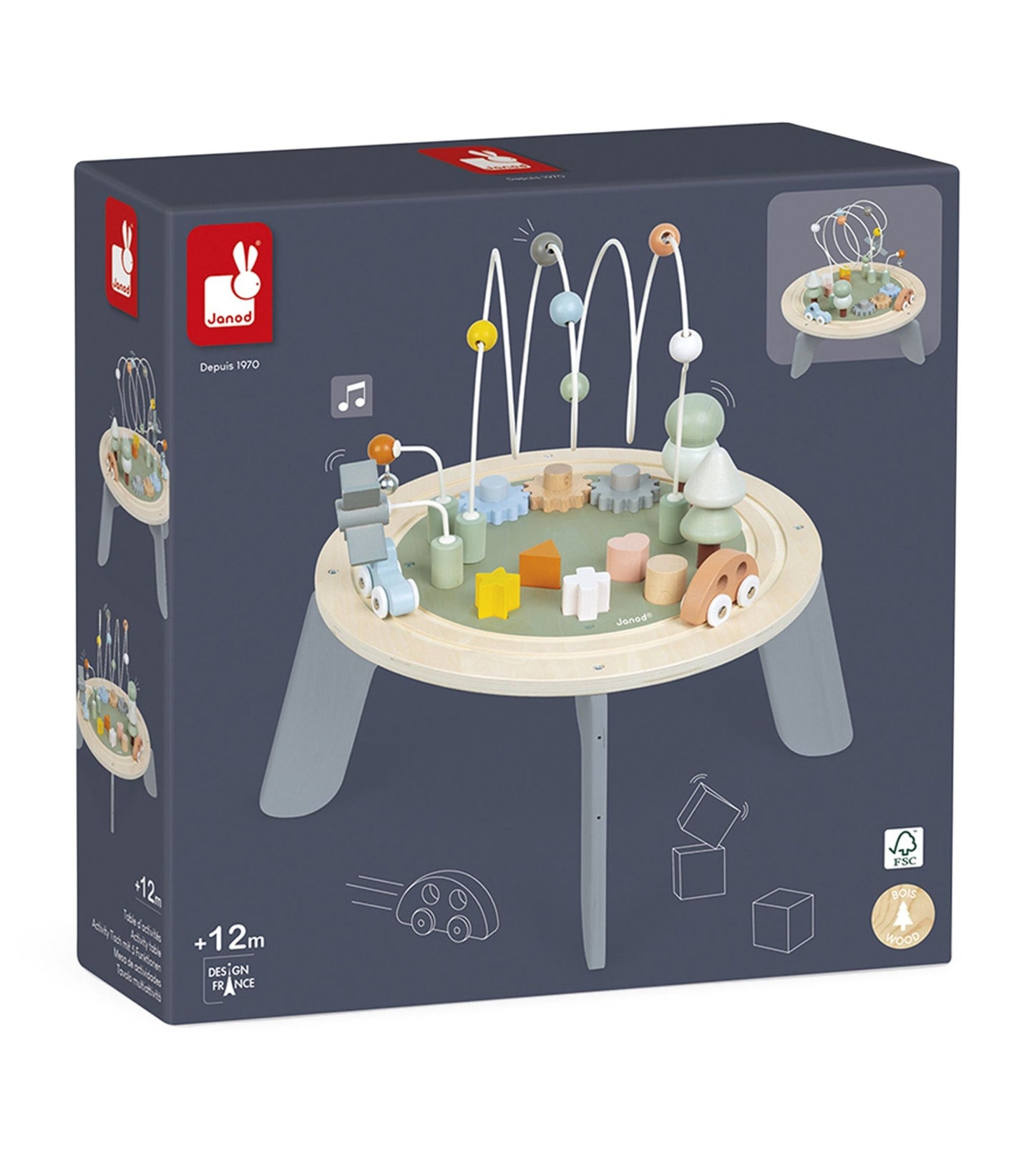 Janod Sweet Cocoon - Activity Table