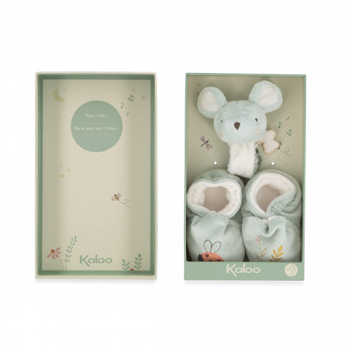 Kaloo Sound Wristband & Slippers Gift Box Rabbit