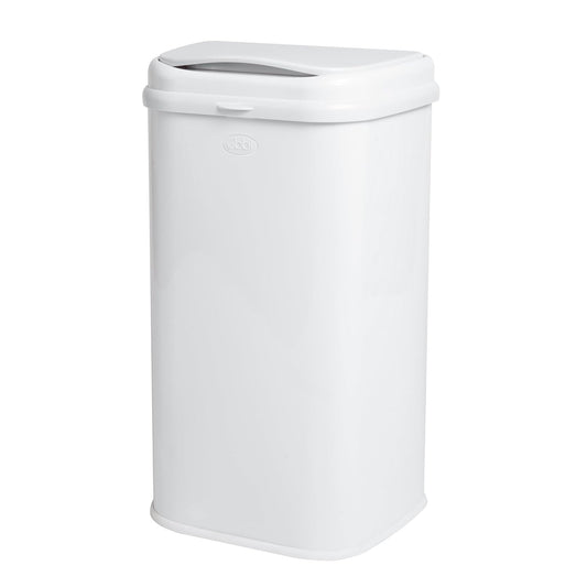 Ubbi Venti Stainless Steel Diaper Pail White
