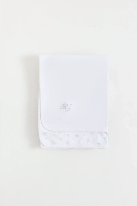 Babycottons Manta Chica Little Panda Pink