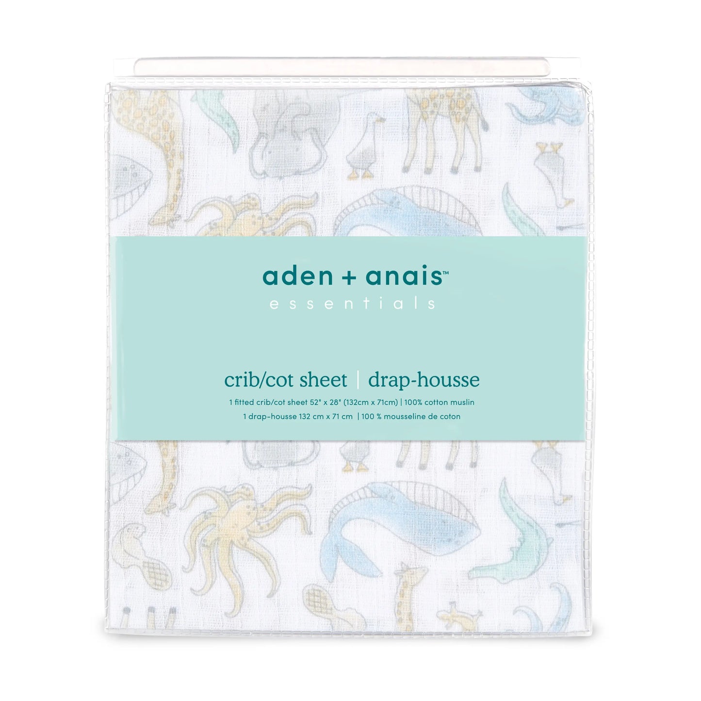 Aden + Anais Classic Muslin Crib Sheet
