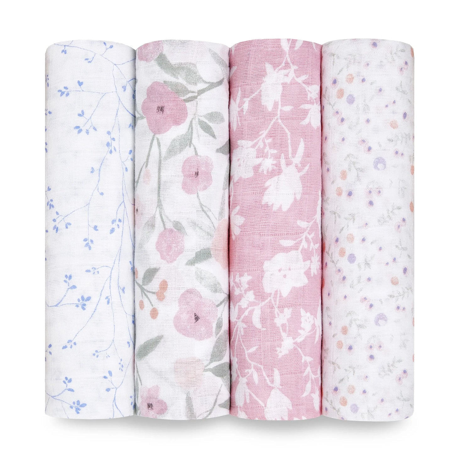 Aden + Anais Classic Muslin Swaddle Blankets 4 Pack