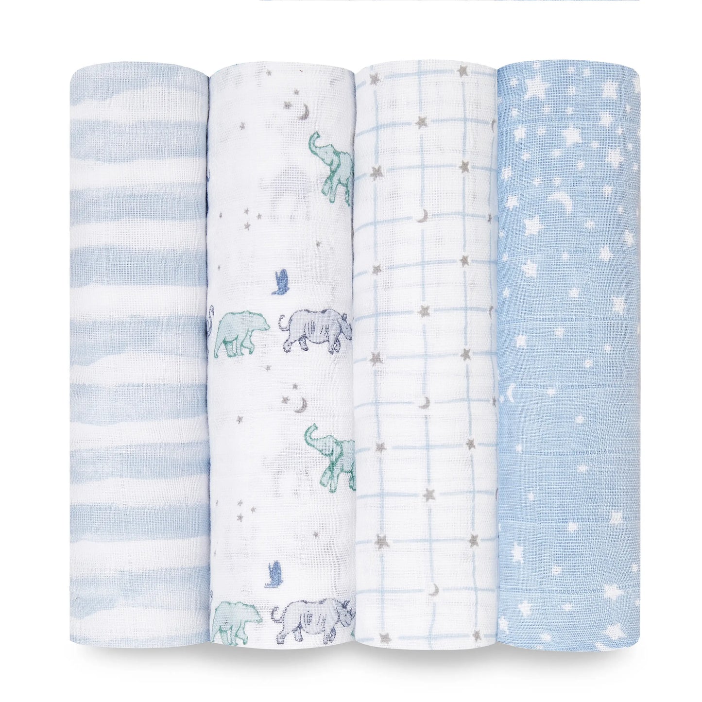 Aden + Anais Classic Muslin Swaddle Blankets 4 Pack