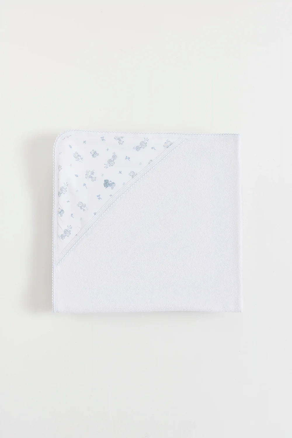 Babycottons Toalla Chica Little Panda Blue