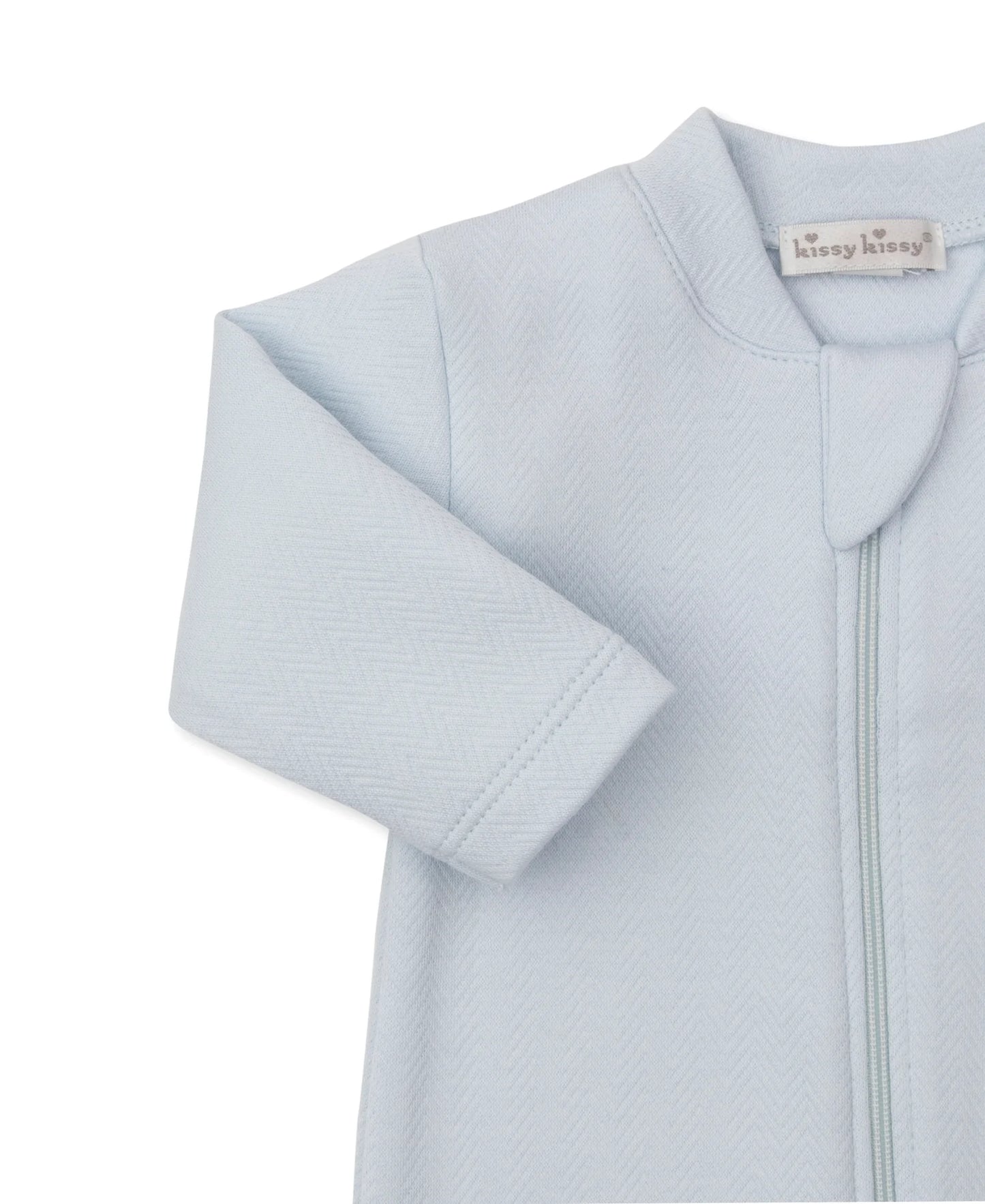 Kissy Kissy Sweet Homecomin-Jacquard Footie w/ Zip