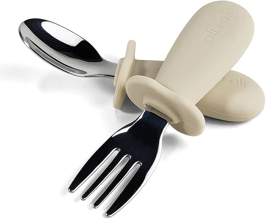 Ali+Oli Soon & Fork Learning Set For Toddlers 6+