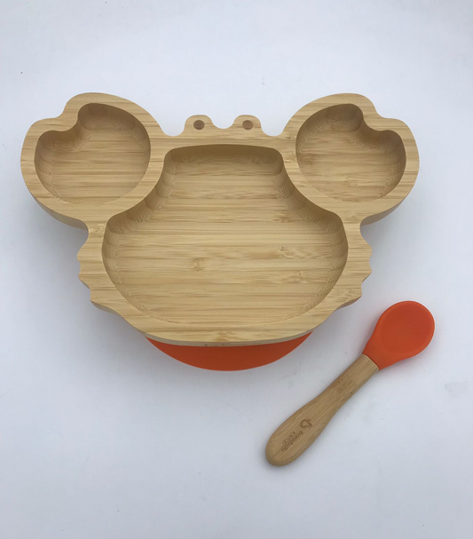 Bamboo Ideas Plato Cangrejo