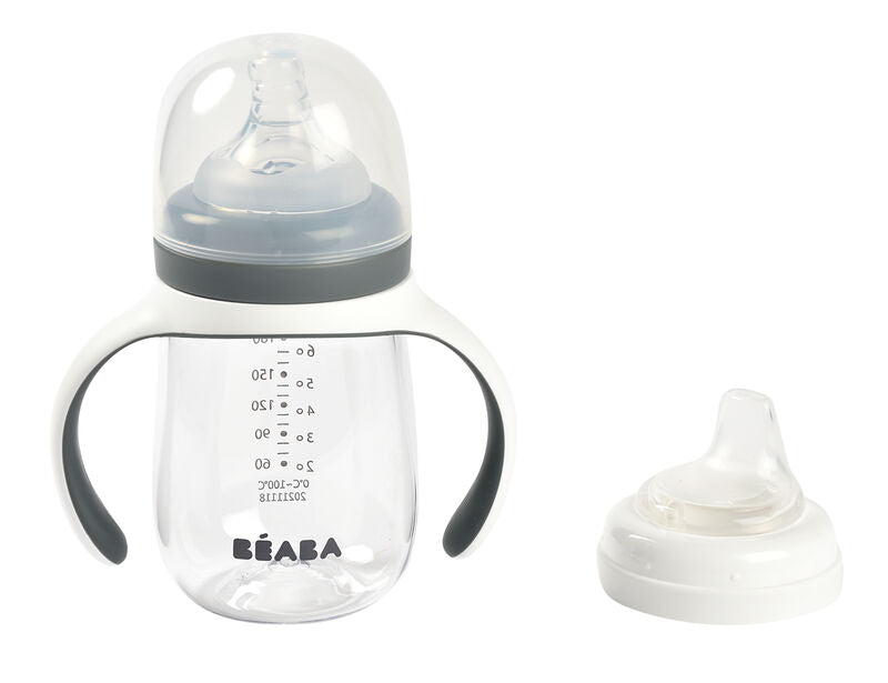 Beaba 2-in-1 Bottle To Sippy Training Cup 7oz