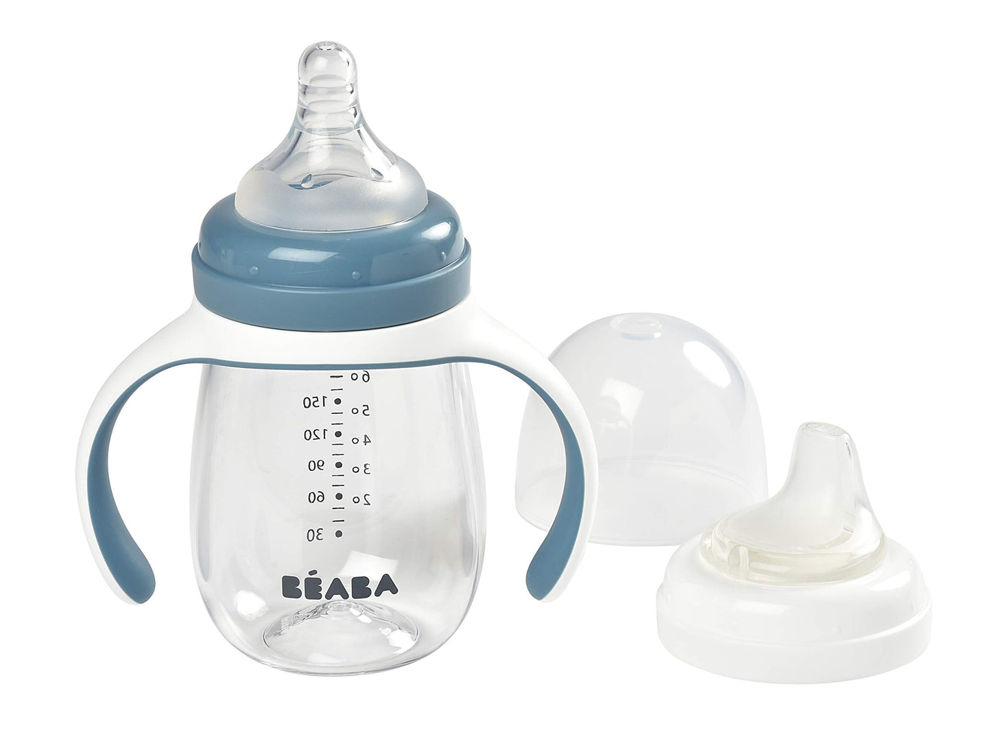 Beaba 2-in-1 Bottle To Sippy Training Cup 7oz