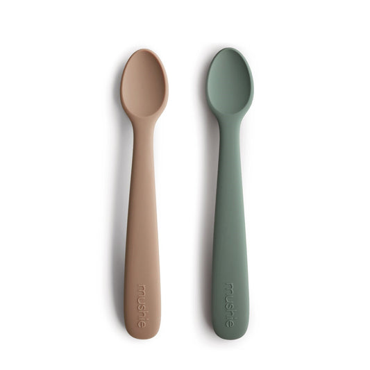 Mushie Silicone Feeding Spoons 2-Pack