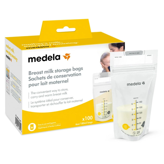 MEDELA BOLSAS PARA ALMACENAR LECHE MATERNA 100 UNIDADES